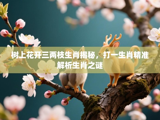 树上花开三两枝生肖揭秘，打一生肖精准解析生肖之谜