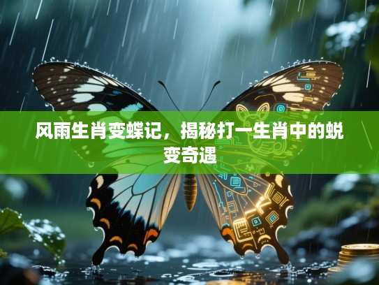 风雨生肖变蝶记，揭秘打一生肖中的蜕变奇遇