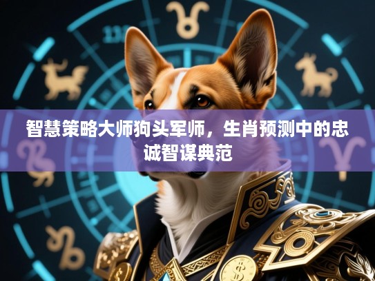 智慧策略大师狗头军师，生肖预测中的忠诚智谋典范