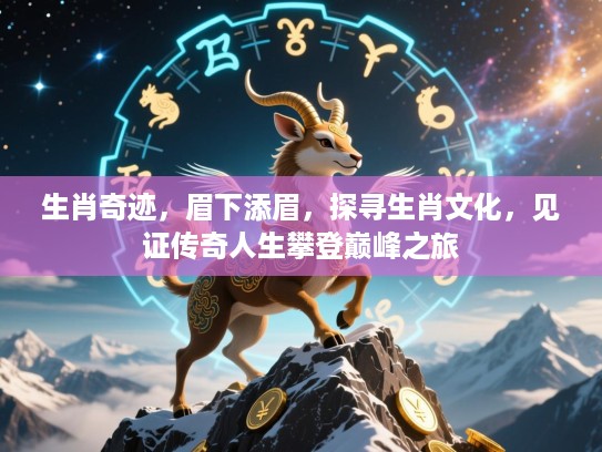 生肖奇迹,眉下添眉,探寻生肖文化,见证传奇人生攀登巅峰之旅 生肖奇迹,眉下添眉,探寻生肖文化,见证传奇人生攀登巅峰之旅