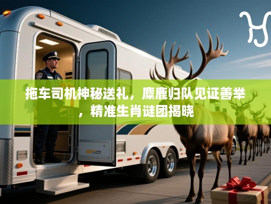 拖车司机神秘送礼,麋鹿归队见证善举,精准生肖谜团揭晓 拖车司机神秘送礼,麋鹿归队见证善举,精准生肖谜团揭晓