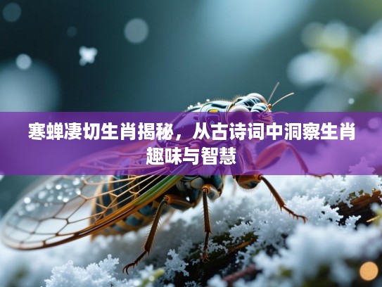 寒蝉凄切生肖揭秘,从古诗词中洞察生肖趣味与智慧 寒蝉凄切生肖揭秘,从古诗词中洞察生肖趣味与智慧