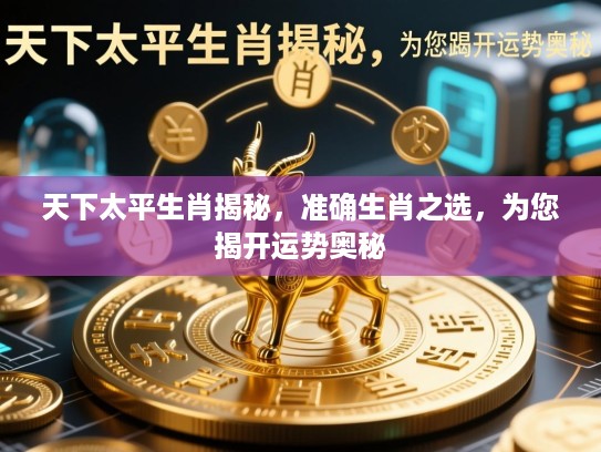 天下太平生肖揭秘,准确生肖之选,为您揭开运势奥秘 天下太平生肖揭秘,准确生肖之选,为您揭开运势奥秘