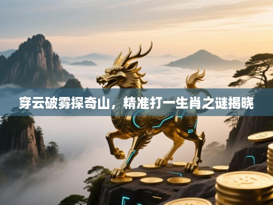 穿云破雾探奇山,精准打一生肖之谜揭晓 穿云破雾探奇山,精准打一生肖之谜揭晓