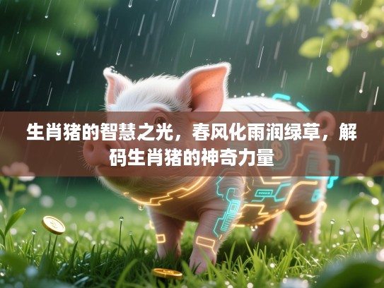 生肖猪的智慧之光，春风化雨润绿草，解码生肖猪的神奇力量