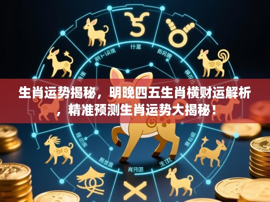 生肖运势揭秘,明晚四五生肖横财运解析,精准预测生肖运势大揭秘! 生肖运势揭秘,明晚四五生肖横财运解析,精准预测生肖运势大揭秘!