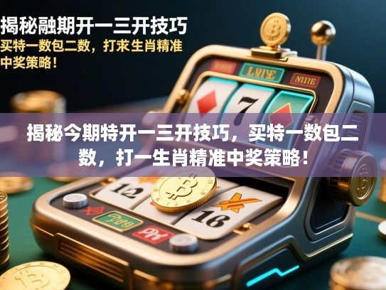 揭秘今期特开一三开技巧,买特一数包二数,打一生肖精准中奖策略! 揭秘今期特开一三开技巧,买特一数包二数,打一生肖精准中奖策略!