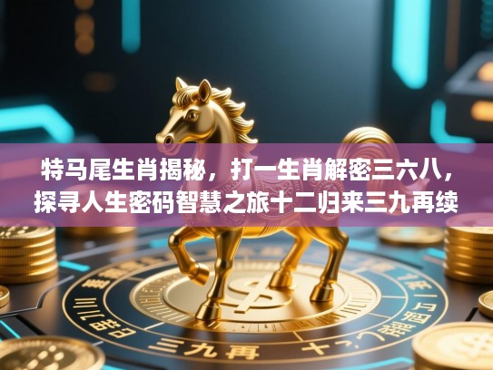 特马尾生肖揭秘,打一生肖解密三六八,探寻人生密码智慧之旅十二归来三九再续 特马尾生肖揭秘,打一生肖解密三六八,探寻人生密码智慧之旅十二归来三九再续