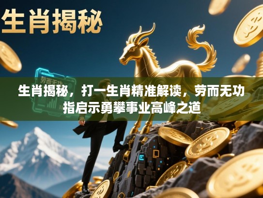 生肖揭秘,打一生肖精准解读,劳而无功指启示勇攀事业高峰之道 生肖揭秘,打一生肖精准解读,劳而无功指启示勇攀事业高峰之道