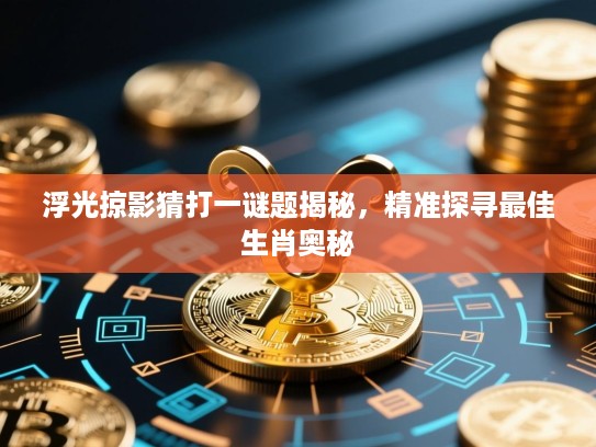 浮光掠影猜打一谜题揭秘，精准探寻最佳生肖奥秘