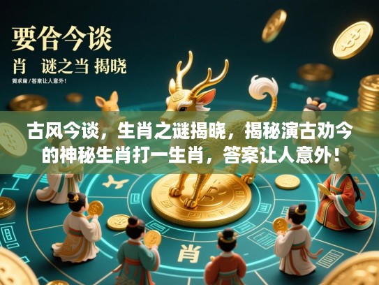 古风今谈,生肖之谜揭晓,揭秘演古劝今的神秘生肖打一生肖,答案让人意外! 古风今谈,生肖之谜揭晓,揭秘演古劝今的神秘生肖打一生肖,答案让人意外!