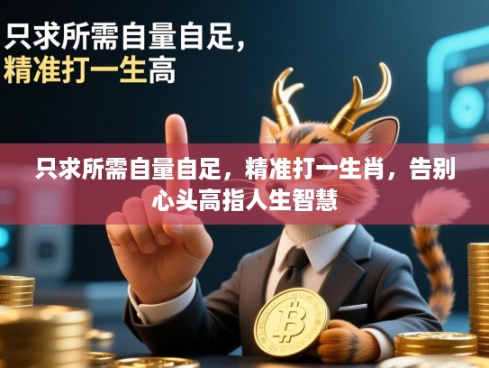 只求所需自量自足,精准打一生肖,告别心头高指人生智慧 只求所需自量自足,精准打一生肖,告别心头高指人生智慧