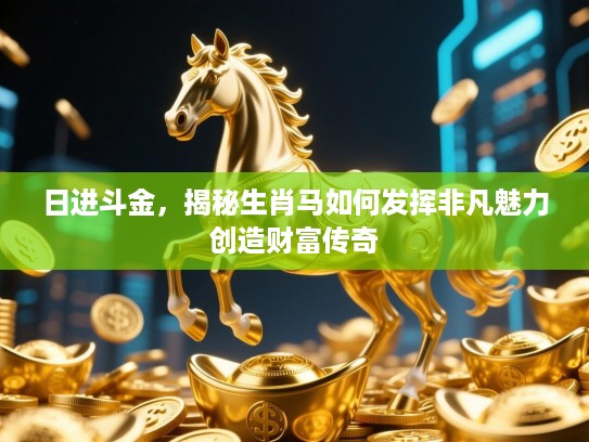 日进斗金，揭秘生肖马如何发挥非凡魅力创造财富传奇