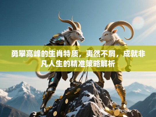 勇攀高峰的生肖特质，夷然不屑，成就非凡人生的精准策略解析