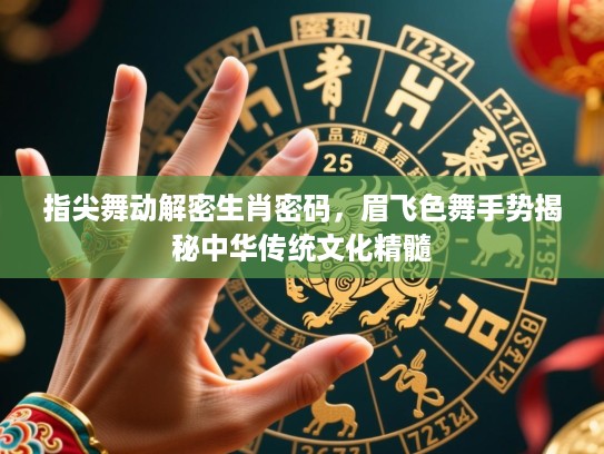 指尖舞动解密生肖密码,眉飞色舞手势揭秘中华传统文化精髓 指尖舞动解密生肖密码,眉飞色舞手势揭秘中华传统文化精髓