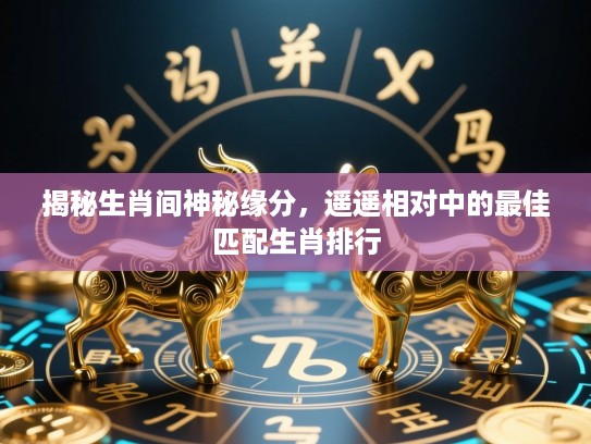 揭秘生肖间神秘缘分,遥遥相对中的最佳匹配生肖排行 揭秘生肖间神秘缘分,遥遥相对中的最佳匹配生肖排行