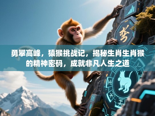 勇攀高峰,猿猴挑战记,揭秘生肖生肖猴的精神密码,成就非凡人生之道 勇攀高峰,猿猴挑战记,揭秘生肖生肖猴的精神密码,成就非凡人生之道