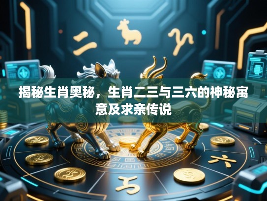 揭秘生肖奥秘,生肖二三与三六的神秘寓意及求亲传说 揭秘生肖奥秘,生肖二三与三六的神秘寓意及求亲传说