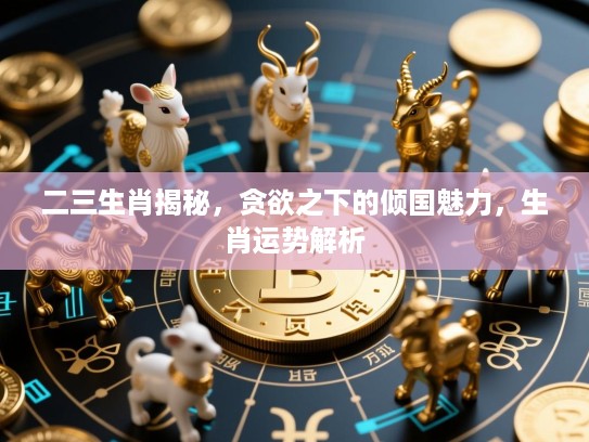 二三生肖揭秘,贪欲之下的倾国魅力,生肖运势解析 二三生肖揭秘,贪欲之下的倾国魅力,生肖运势解析