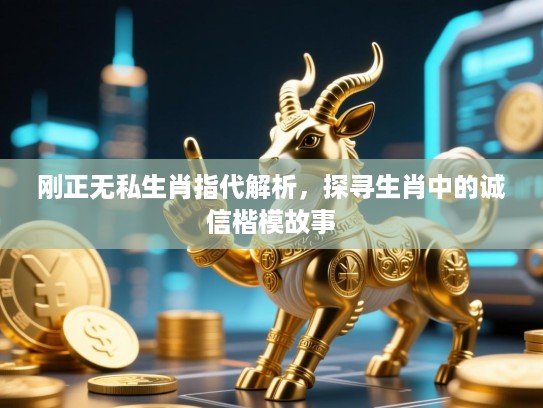 刚正无私生肖指代解析,探寻生肖中的诚信楷模故事 刚正无私生肖指代解析,探寻生肖中的诚信楷模故事