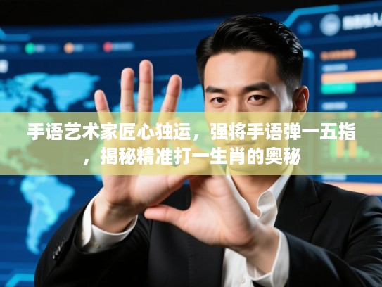 手语艺术家匠心独运，强将手语弹一五指，揭秘精准打一生肖的奥秘