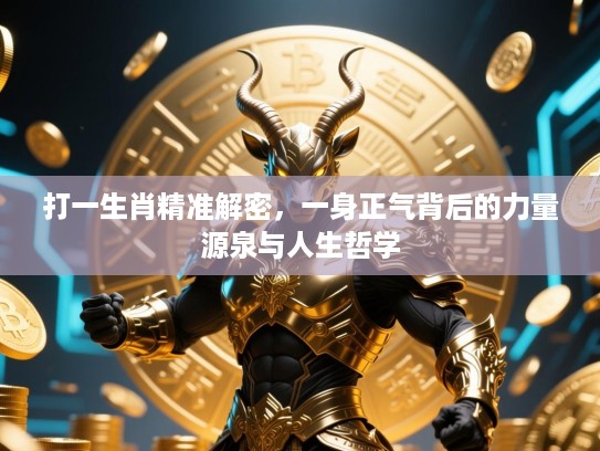 打一生肖精准解密,一身正气背后的力量源泉与人生哲学 打一生肖精准解密,一身正气背后的力量源泉与人生哲学