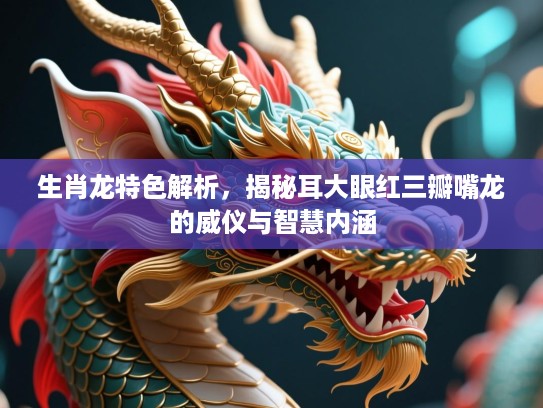 生肖龙特色解析，揭秘耳大眼红三瓣嘴龙的威仪与智慧内涵