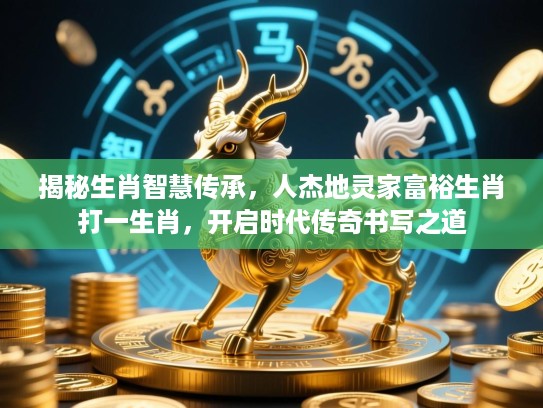 揭秘生肖智慧传承，人杰地灵家富裕生肖打一生肖，开启时代传奇书写之道