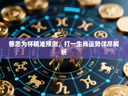 慈悲为怀精准预测,打一生肖运势详尽解析 慈悲为怀精准预测,打一生肖运势详尽解析